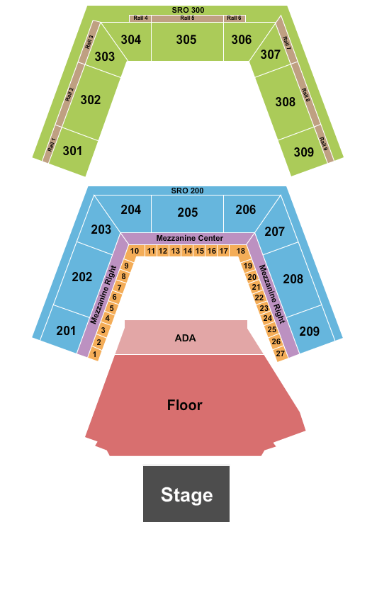 MGM Music Hall Lewis Capaldi Seating Chart